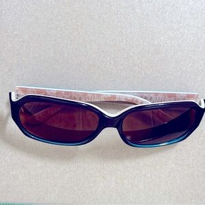 Juicy Couture Black and White Sunglasses